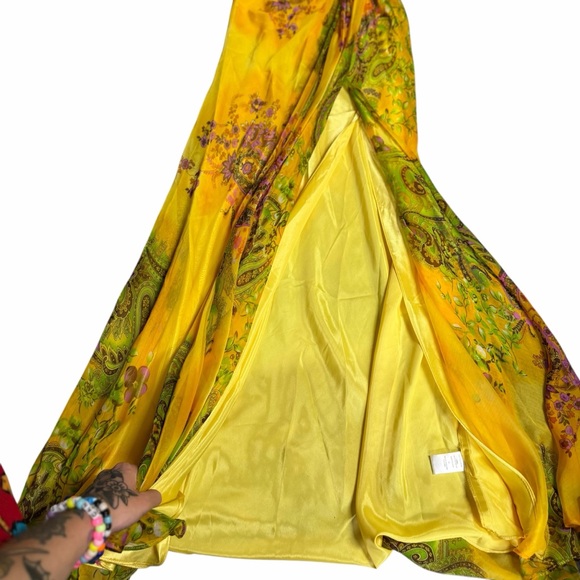 Bee Darlin McBling Y2K Formal Strapless Dress Size 3/4 - Picture 4 of 9